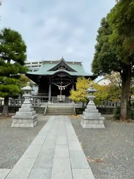 大棚・中川杉山神社(神奈川県)