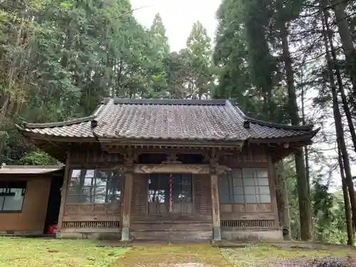 河伯神社の本殿・本堂