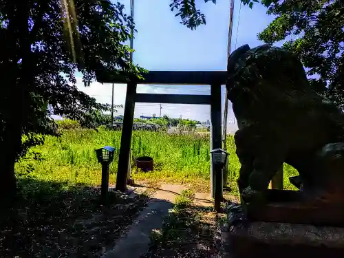 手白神社の鳥居