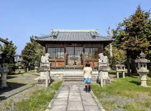 白鬚神社（仏師川）の本殿