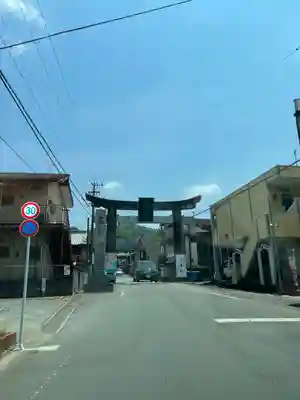 高良大社の鳥居