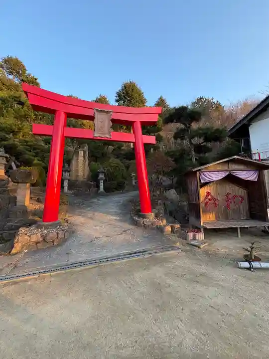 このみ白雲大社の鳥居