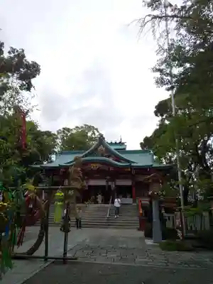 多摩川浅間神社の本殿・本堂
