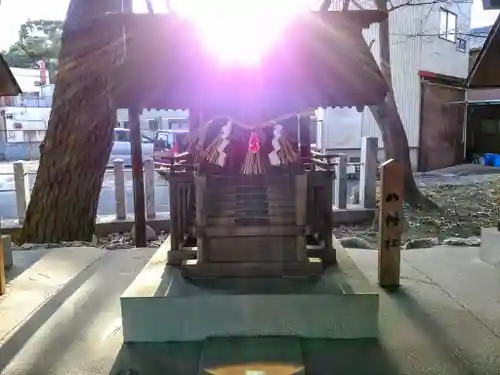 神明社（城屋敷神明社）の末社・摂社