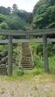 二渡神社の鳥居