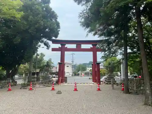 龍田大社の鳥居