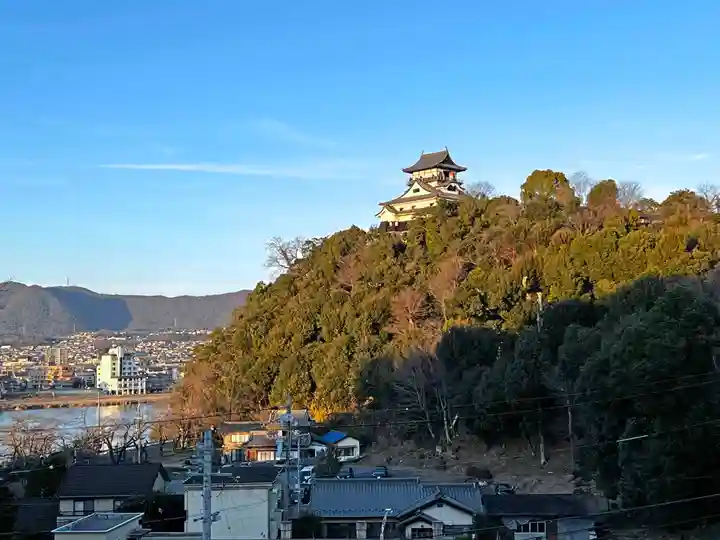 針綱神社の周辺