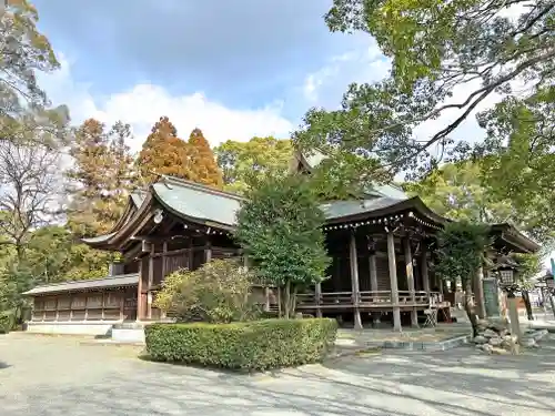 千栗八幡宮の本殿