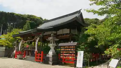 龍田大社の本殿・本堂