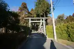 諏訪神社の鳥居