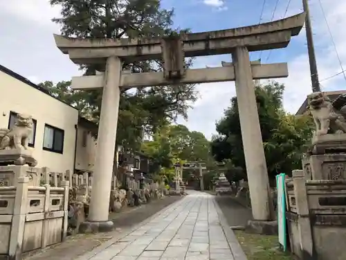 藤森神社の鳥居