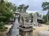 三津厳島神社の狛犬