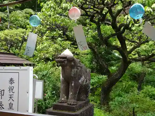 布多天神社の狛犬