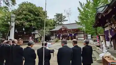夜疑神社のお祭り