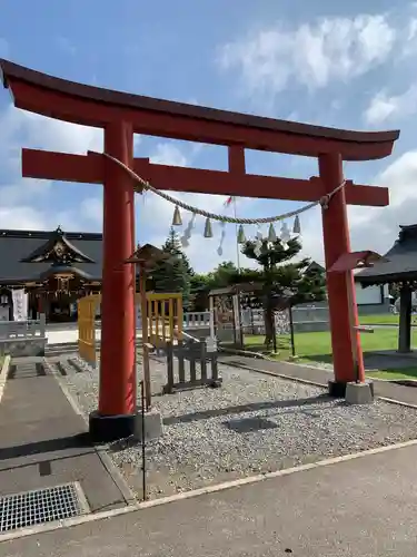 美瑛神社の鳥居