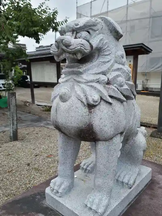 増田神社の狛犬