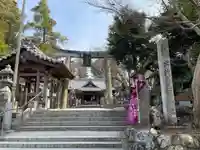 宇流冨志禰神社の鳥居