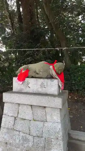 北野天満宮の狛犬