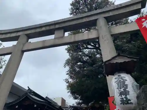 大鳥神社の鳥居