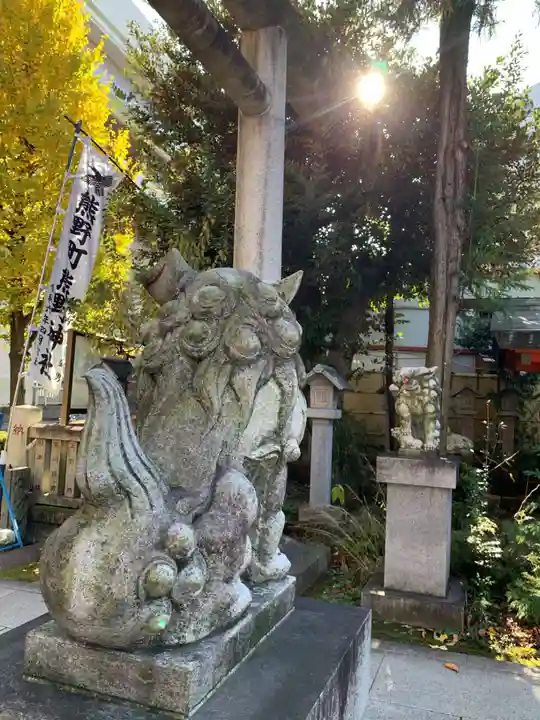 くまくま神社(導きの社 熊野町熊野神社)(東京都)