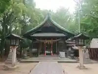二日市八幡宮の本殿・本堂