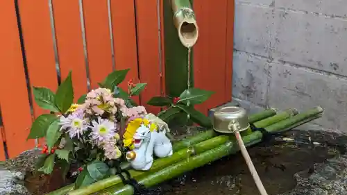 繁昌神社の手水舎