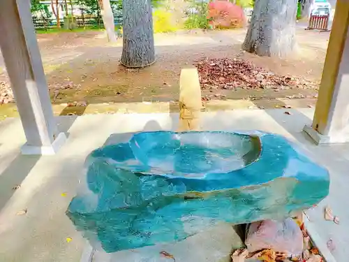 信濃神社の手水