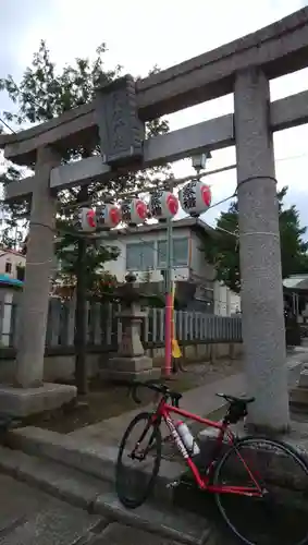 奥戸天祖神社の鳥居