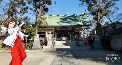 上平井天祖神社の本殿・本堂