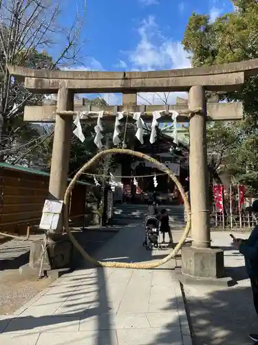 稲毛神社の鳥居