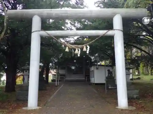 音江神社の鳥居