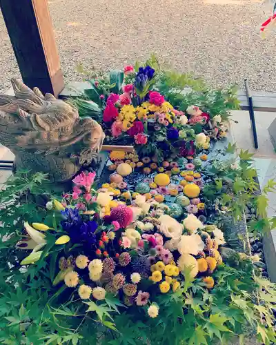 滑川神社 - 仕事と子どもの守り神の手水