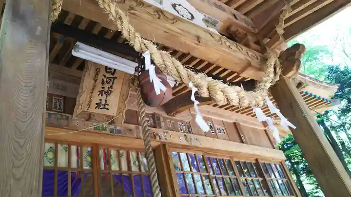 白河神社の本殿・本堂