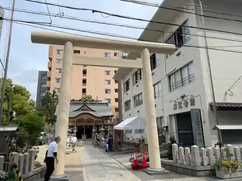 大日霊女神社の鳥居