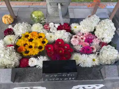 新川皇大神社の手水舎