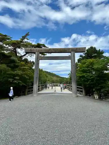 伊勢神宮内宮（皇大神宮）の鳥居