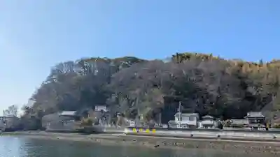 湊三嶋大明神社の景色