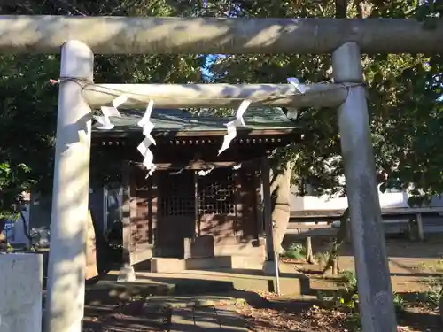 三王三柱神社の鳥居