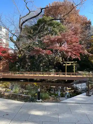 愛宕神社の庭園