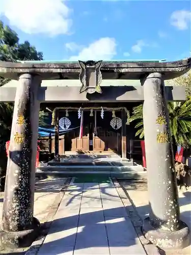 五龍神社の鳥居