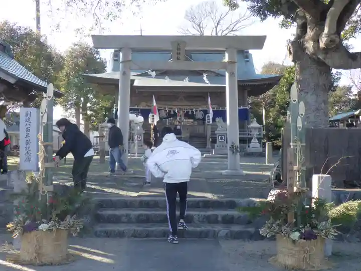 矢柄神社の初詣