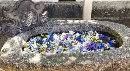 三津厳島神社の手水舎