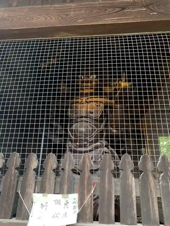 妻沼聖天山歓喜院の像