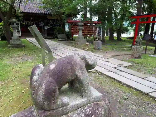 盛岡天満宮の狛犬