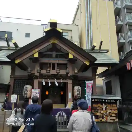 練馬大鳥神社の本殿・本堂