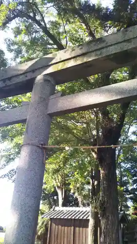 斎条　劔神社の鳥居