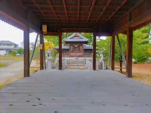 神明社（丹陽町九日市場）の本殿・本堂