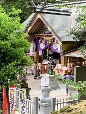 中之嶽神社の本殿・本堂