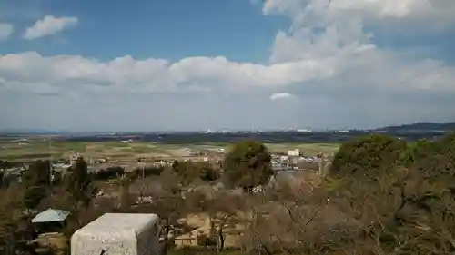 石鎚神社の景色