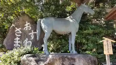駒木諏訪神社の狛犬